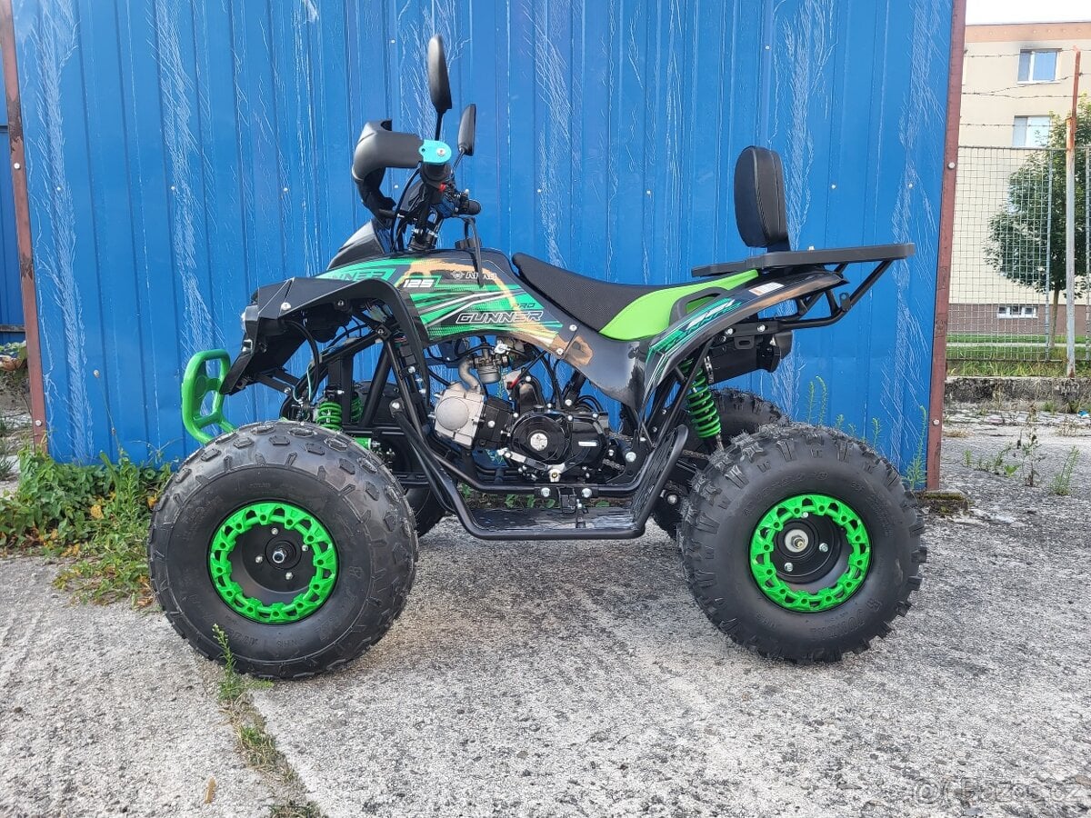 Čtyřkolka APAQ GUNER 125cc 8" 3+1 zelená