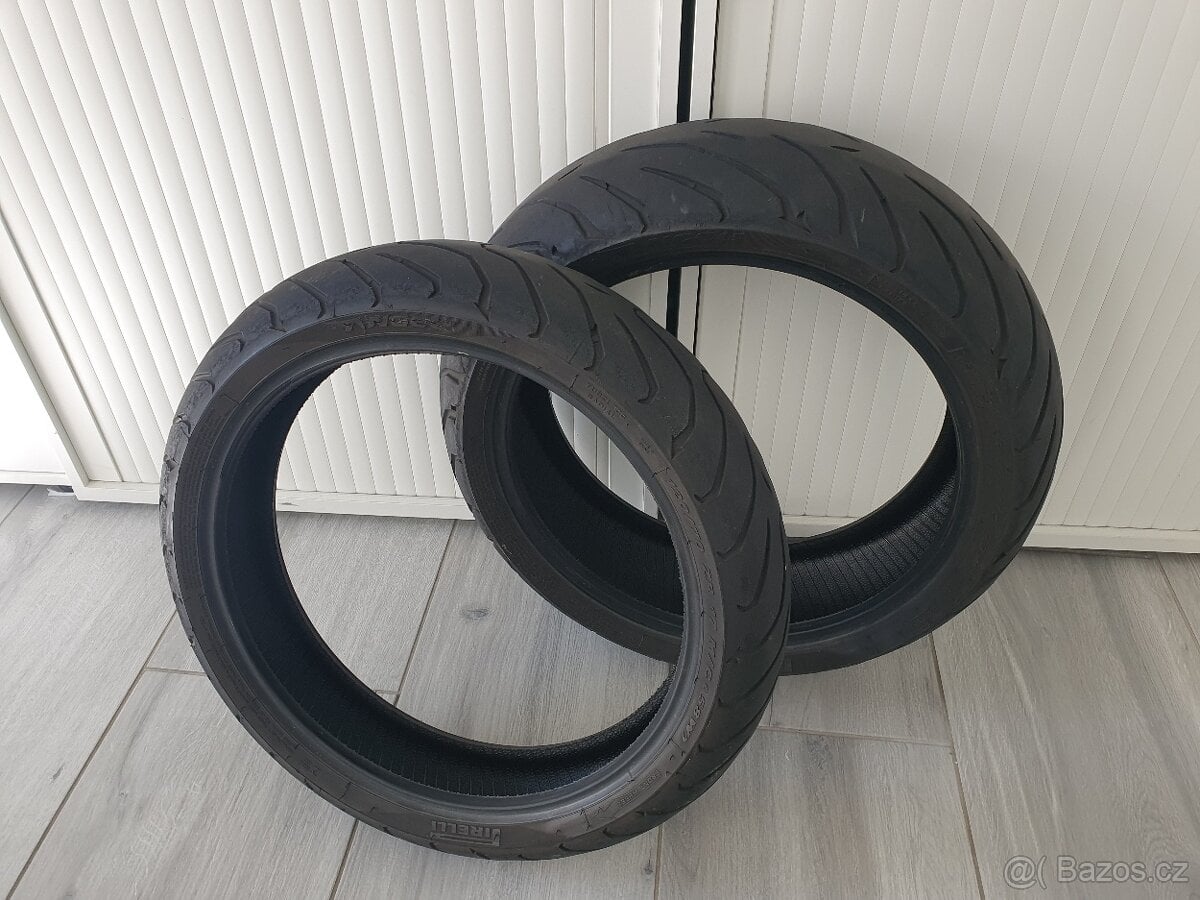 Pneumatiky - sada Pirelli Angel st 190/50-17 a 120/70-17