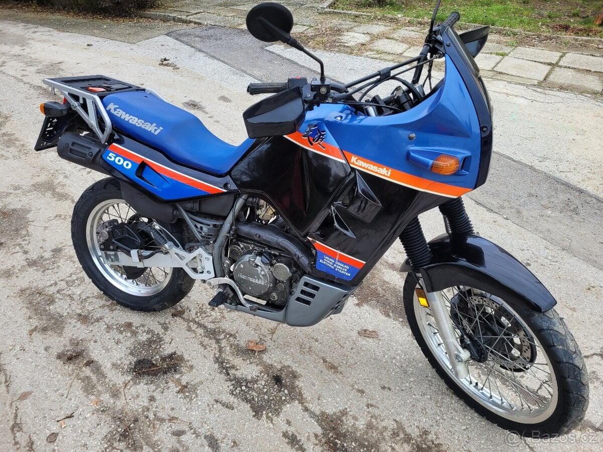 Kawasaki KLR Tengai el.štartér