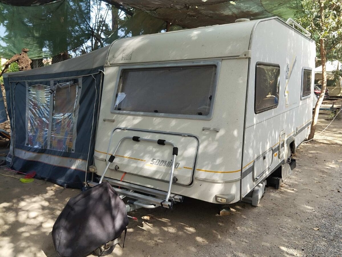 Prodej luxusně vybaveného karavanu Knaus