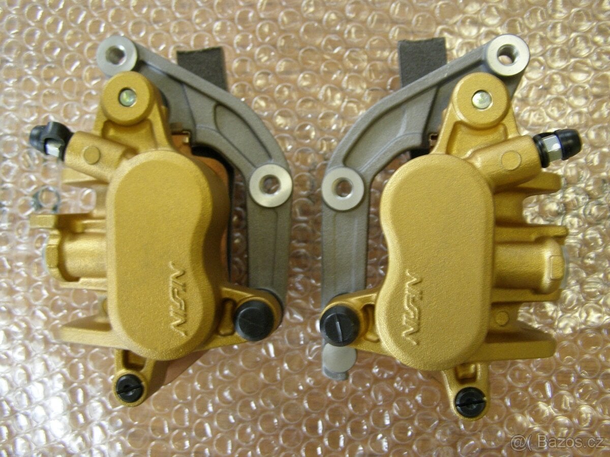 Predné brzdové strmene Honda CB600F Hornet.