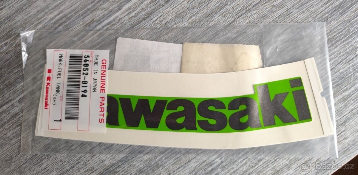 Samolepka na nádrž KAWASAKI ZX-10R 56052-0194 (SLEVA 50%)
