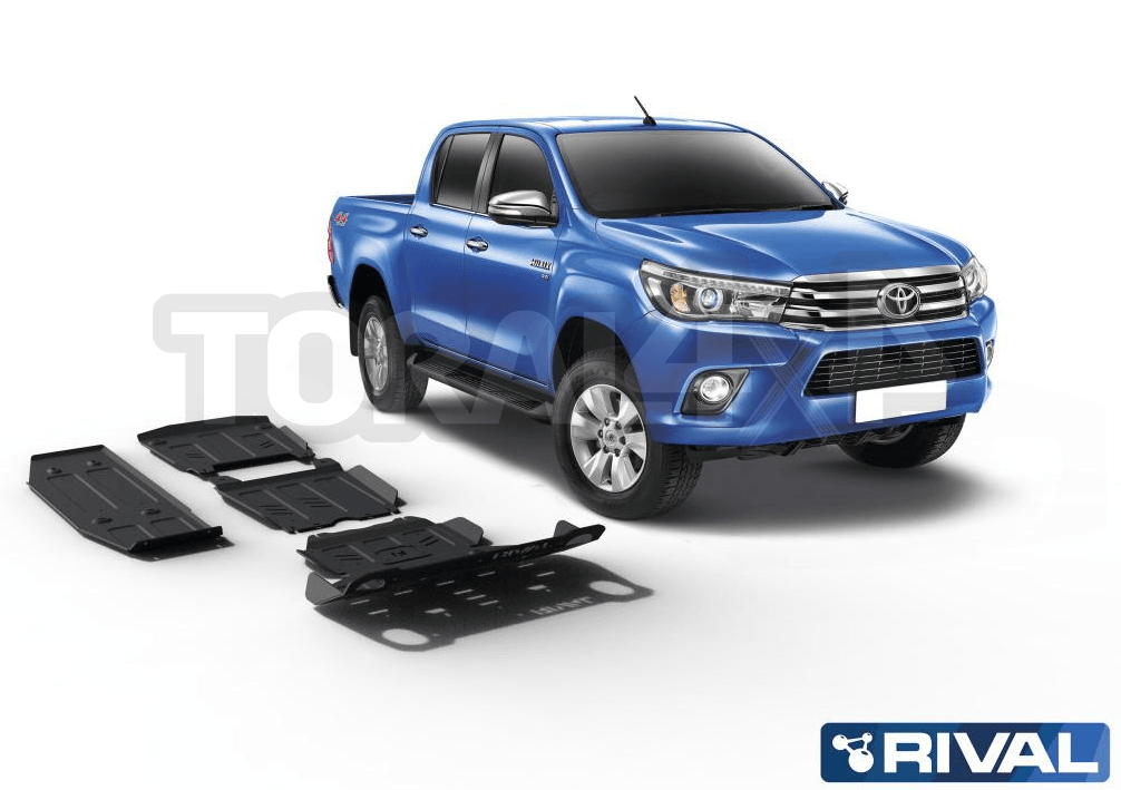 Kompletní kryty podvozku Hilux 2015 + SLEVA