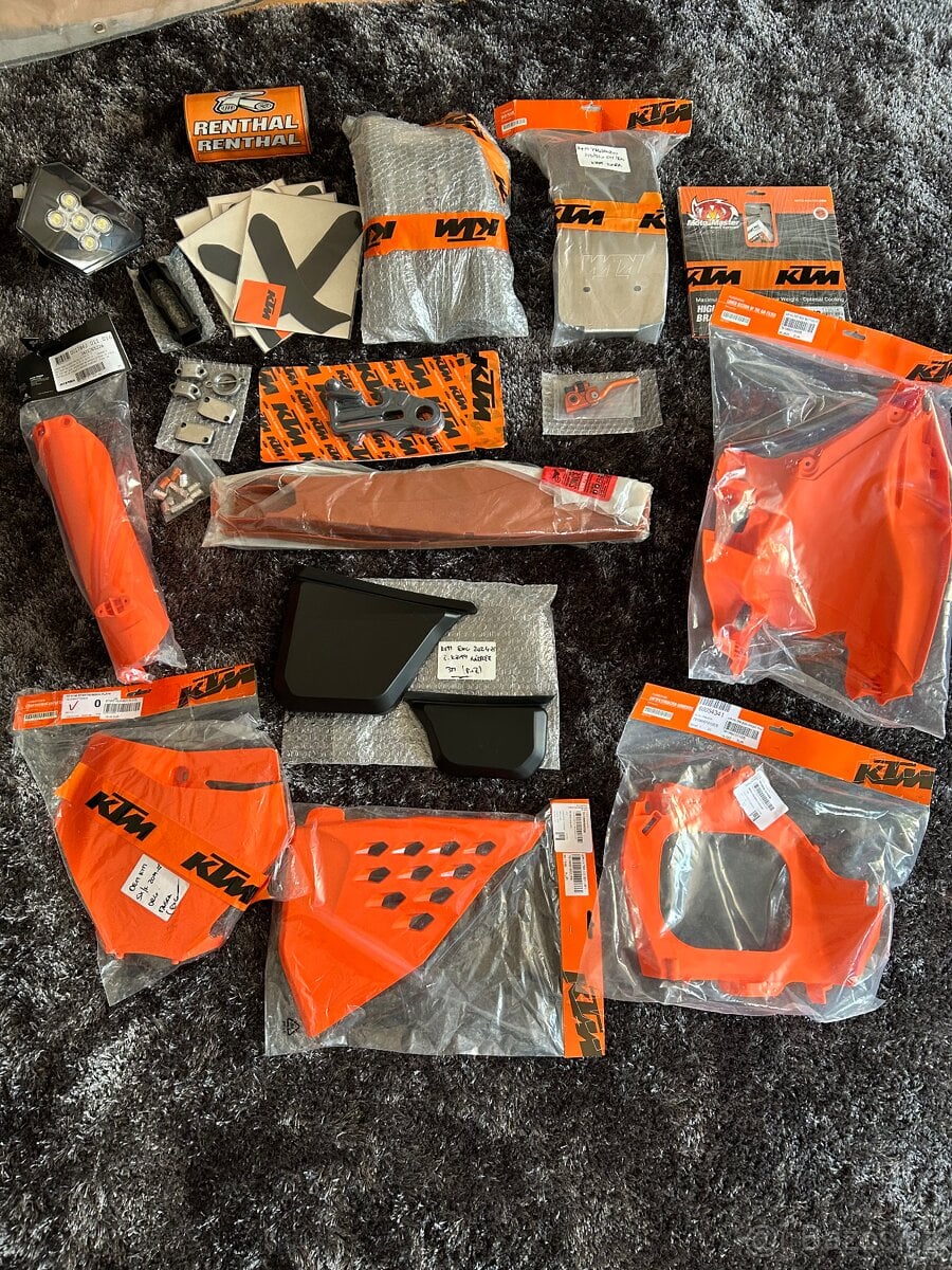 Ktm exc/ sx diely, oem, plasty mix