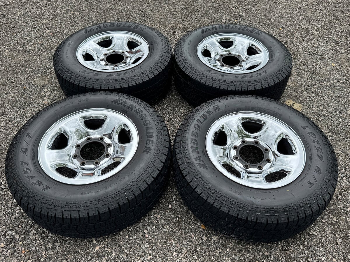 17" 8x165 DODGE RAM 2500 3500 CHROM ORIGINÁL