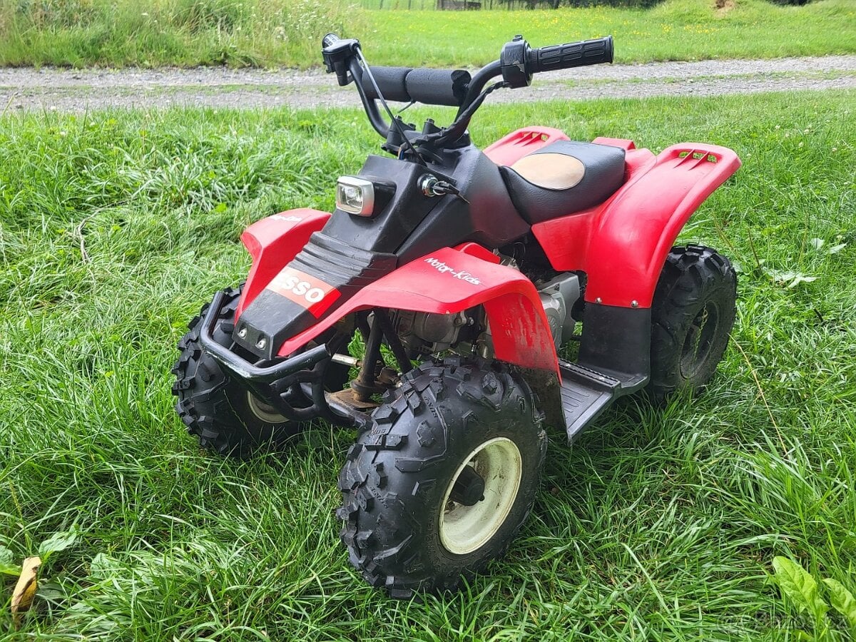 Dětská 4kolka 50cc - VELICE TICHÁ