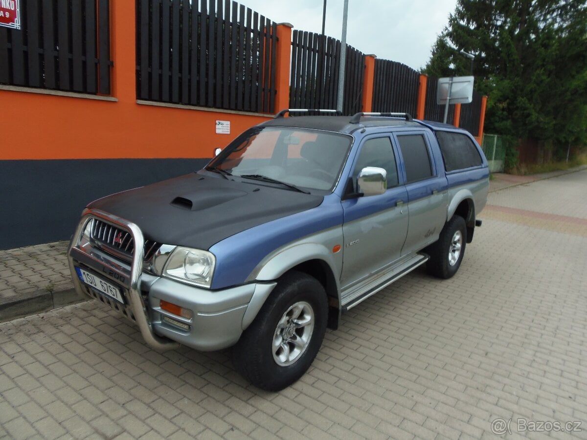 Mitsubishi L200 2.5 TD 4x4 redukce TZ 2700 kg