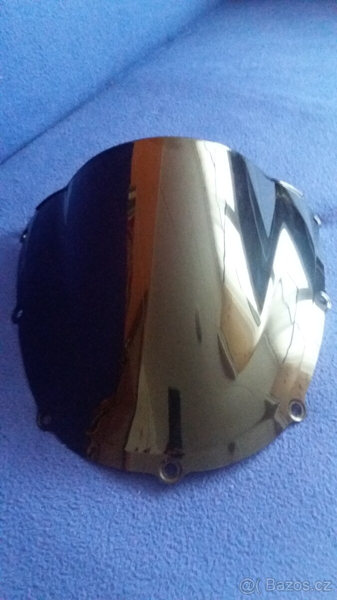 Tmave cerne plexi na honda fireblade954