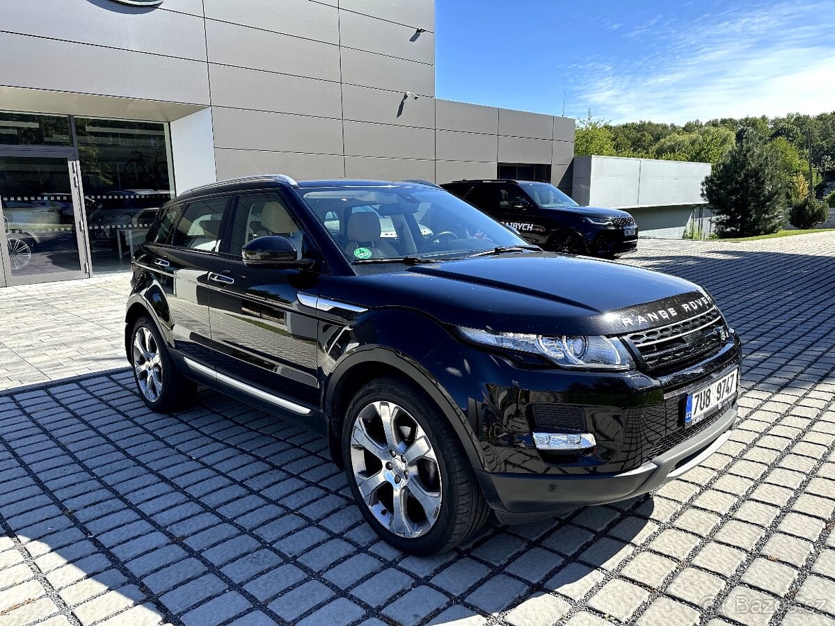 Range Rover Evoque 2,2 SD4 140kw, 144 000km, ČR, TOP stav