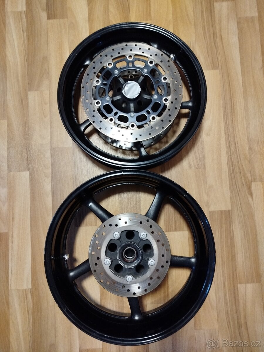 Kola přední, zadní na Yamaha R6 06-16
