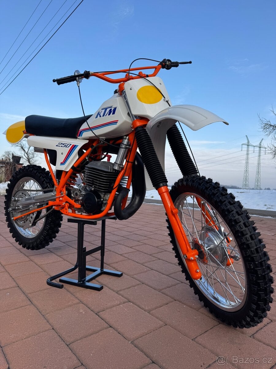 KTM 250 MC, legendární dvoutaktní motokrosový speciál 1981