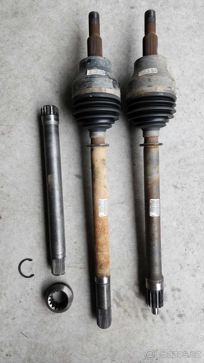 Poloosy Jeep Wrangler JL EU - originál