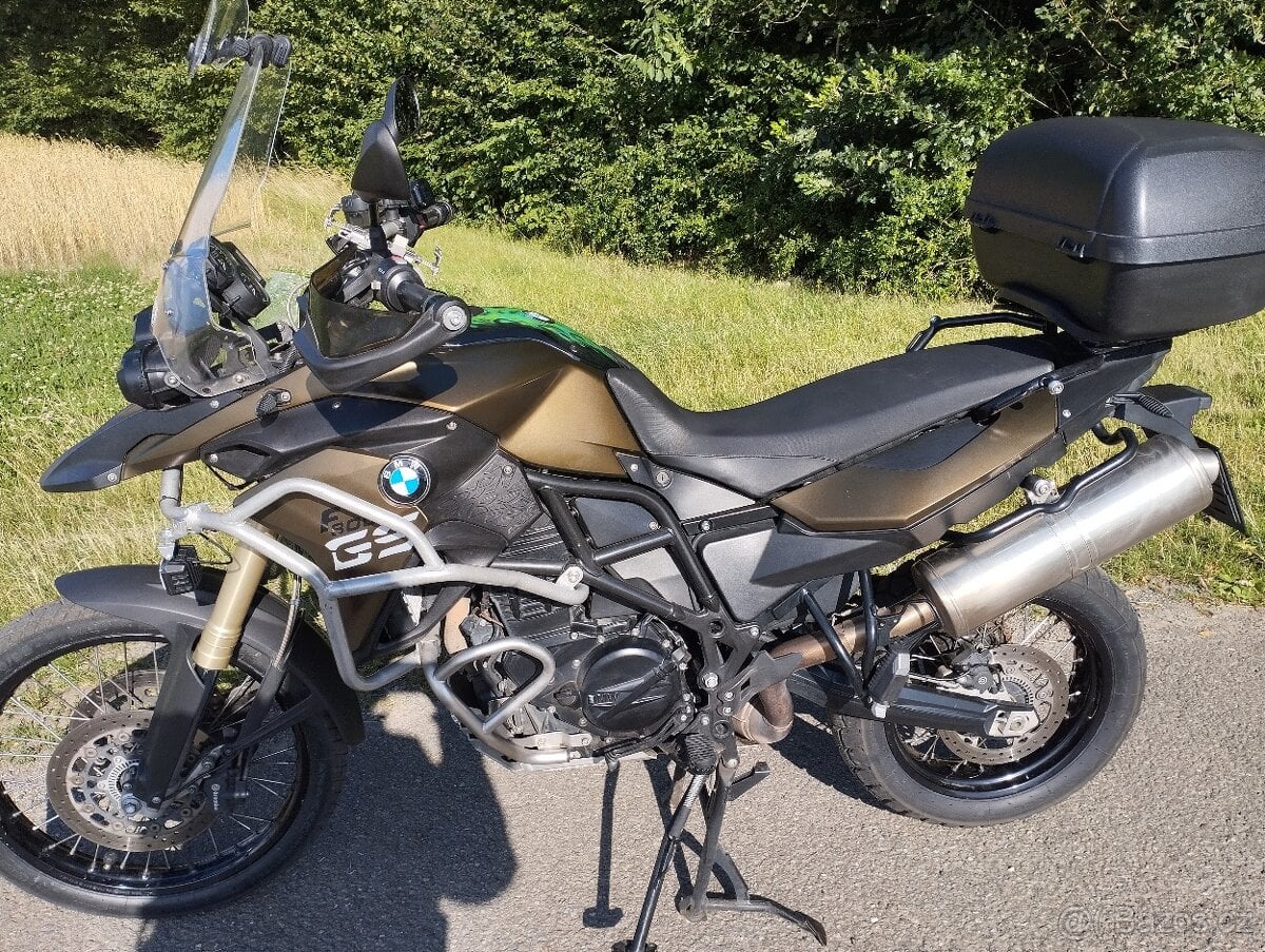 BMW F800GS, 2013, Vario kufry, nové pneu