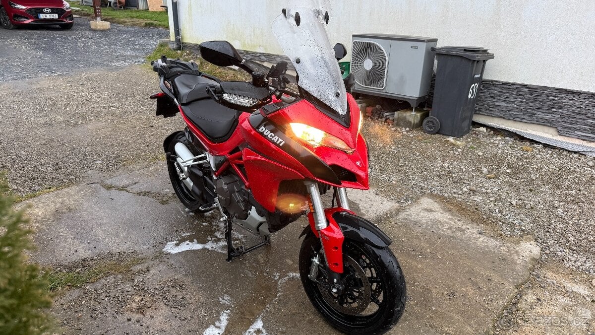 Ducati Multistrada 1200 DVT, tři kufry