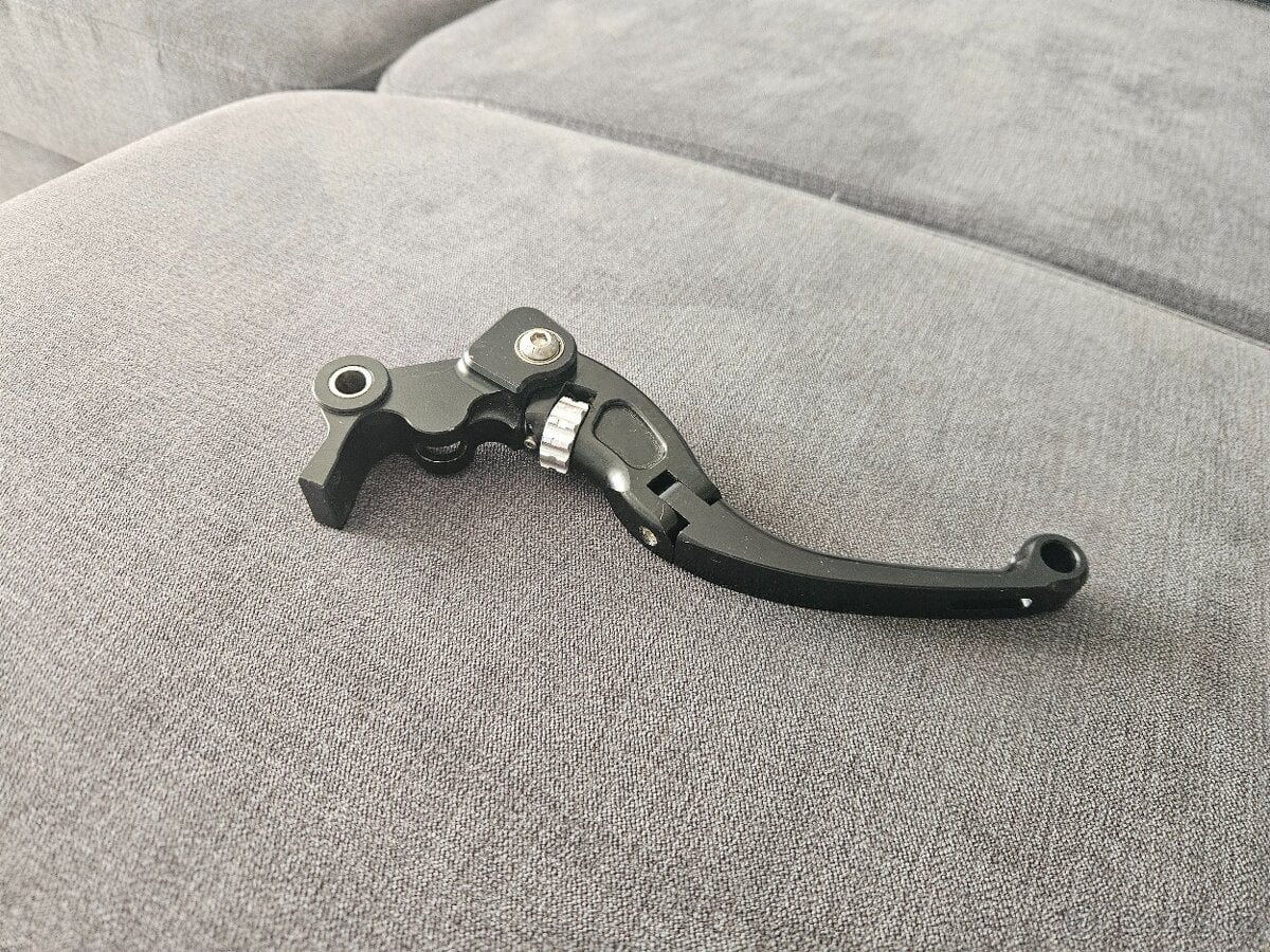 Brzdová páčka PP Tuning, 170 mm, černá