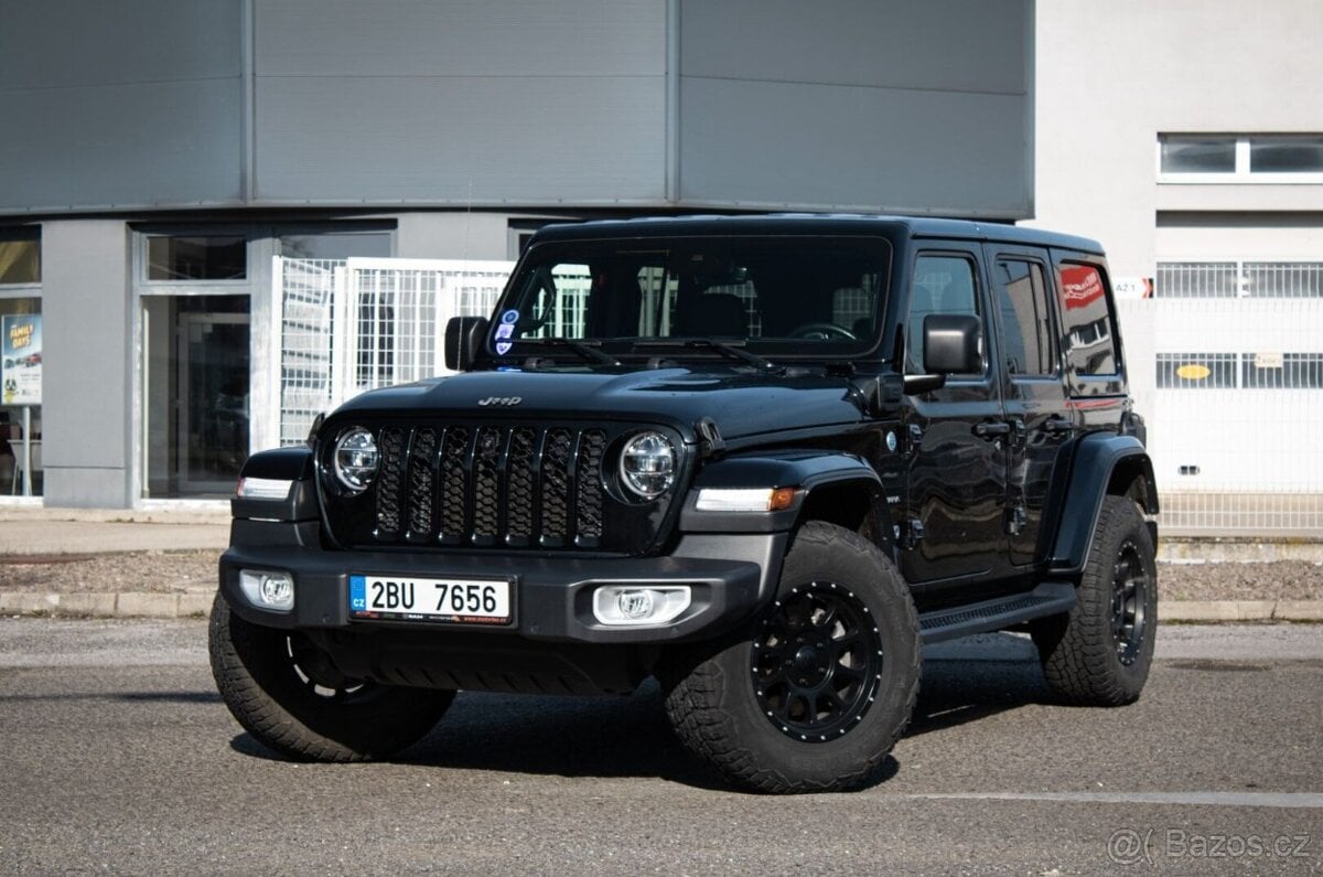 Jeep Wrangler Unlimited Sahara 4xe Plug-in Hybrid 1.majiteľ