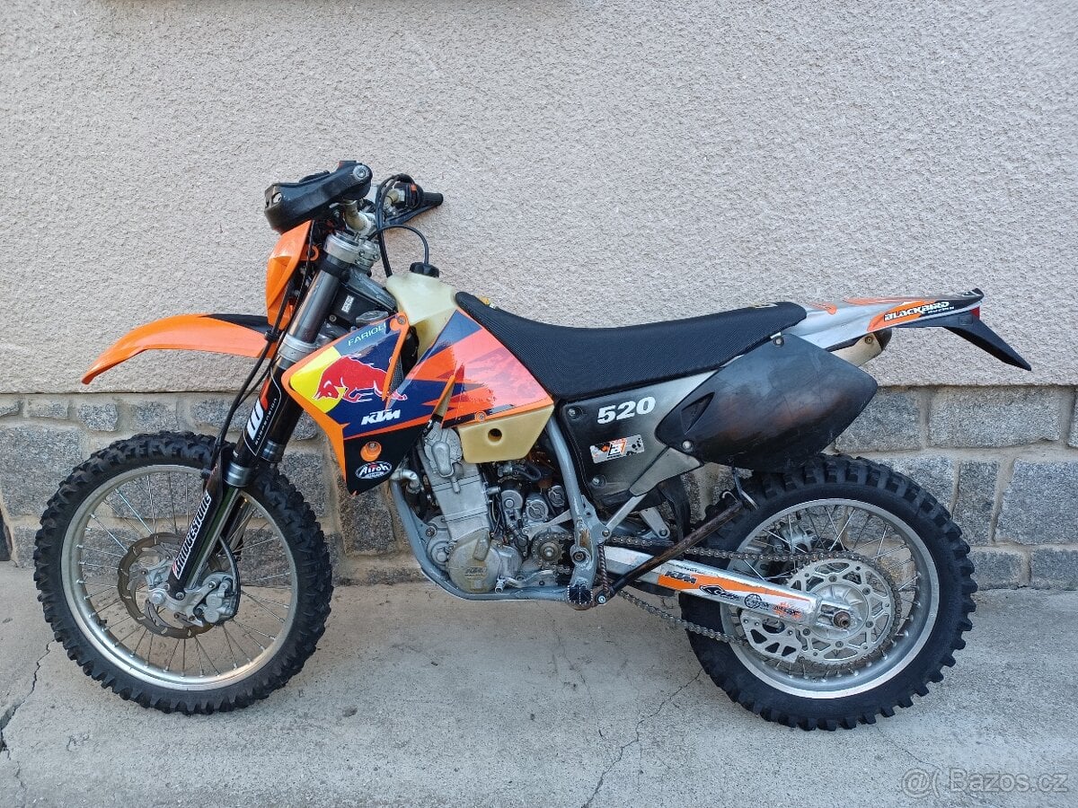 KTM EXC 520 RACING - NÁHRADNÍ DÍLY