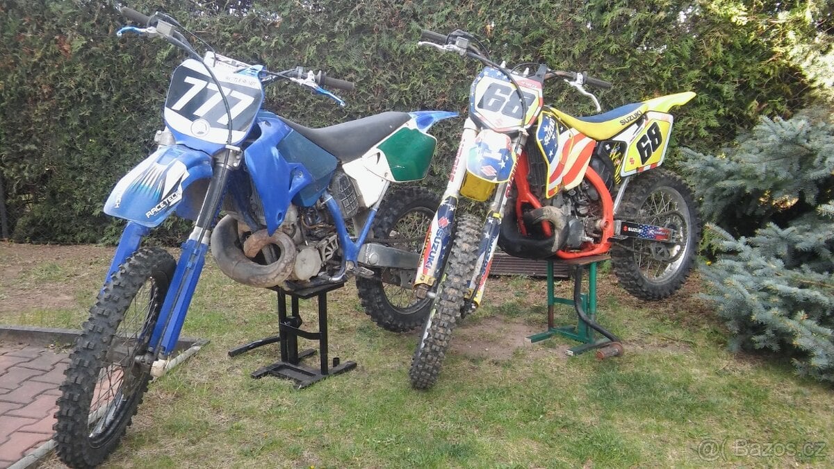 yamaha yz 250,suzuki rm 250 DVOUTAKT