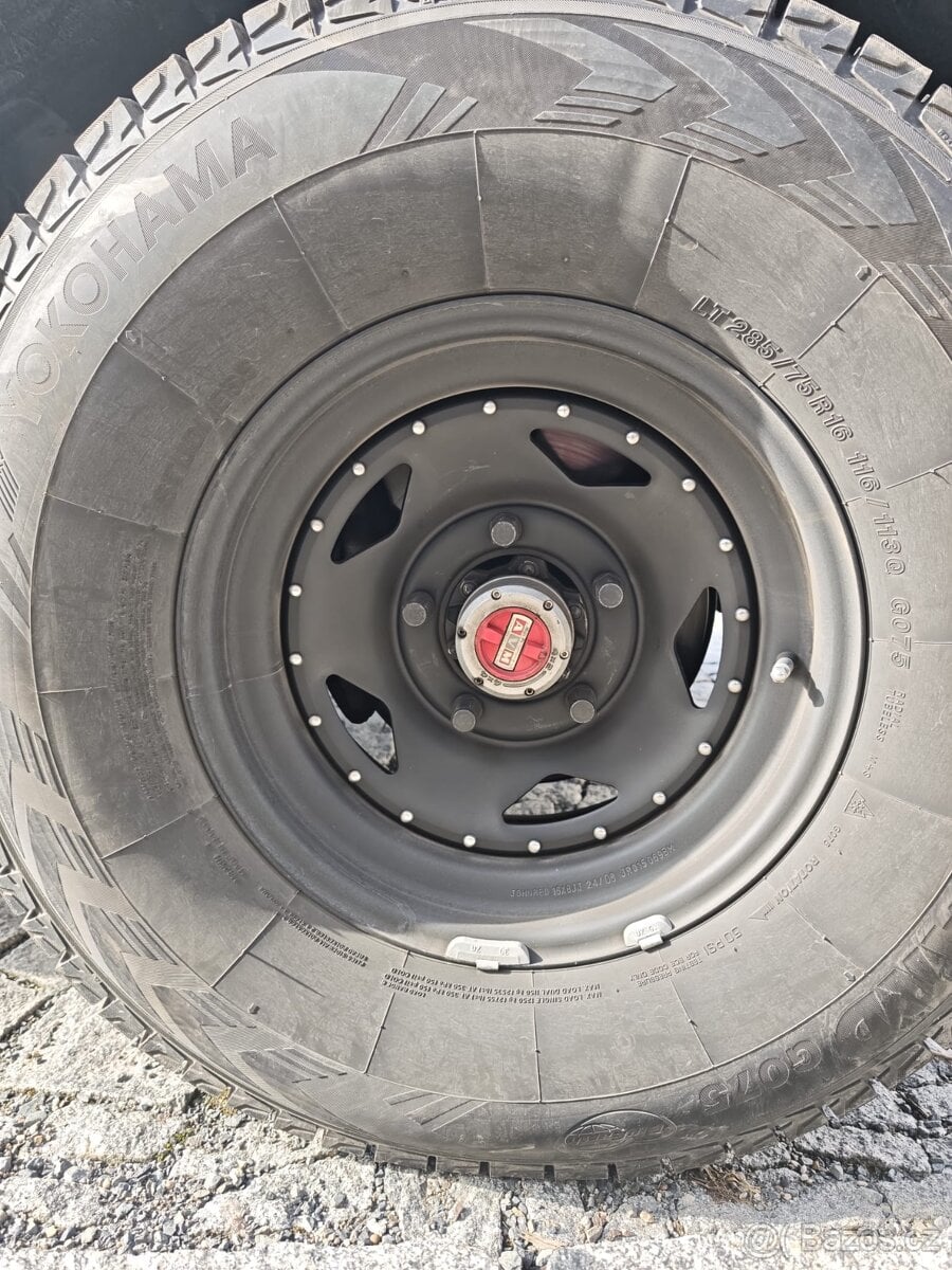 Off road disky John Red 16x8 5x150 ET0 5ks