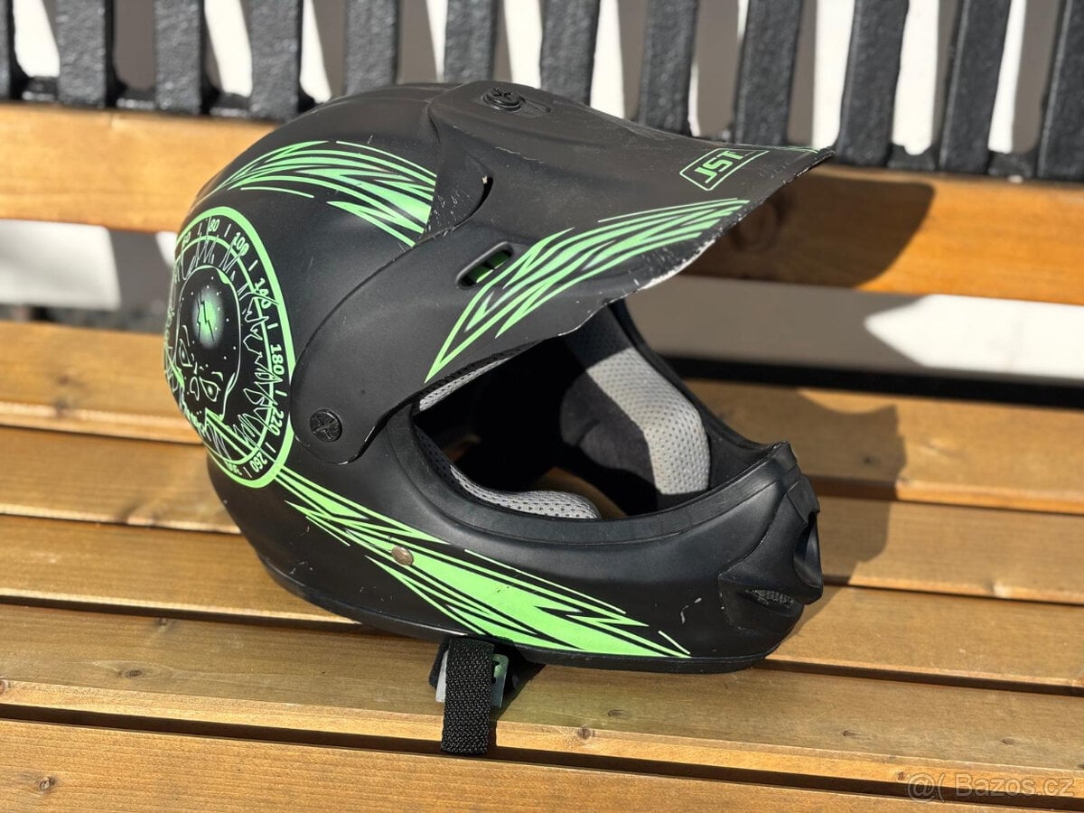 Moto přilba Tornado JST Enduro Junior + kalhoty SHIFT