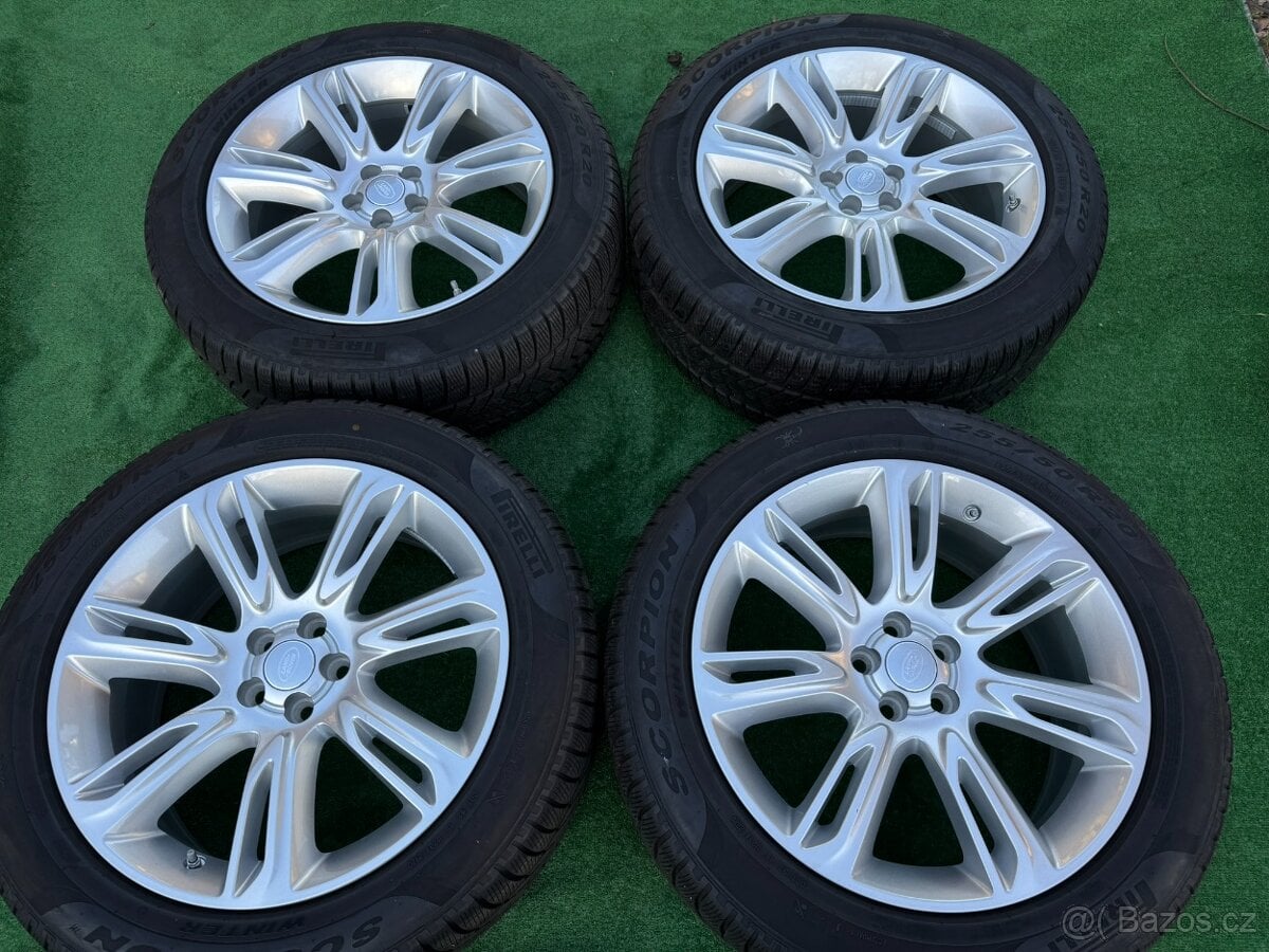 Originál alu kola Range Rover Velar 5x108 R20 zimn