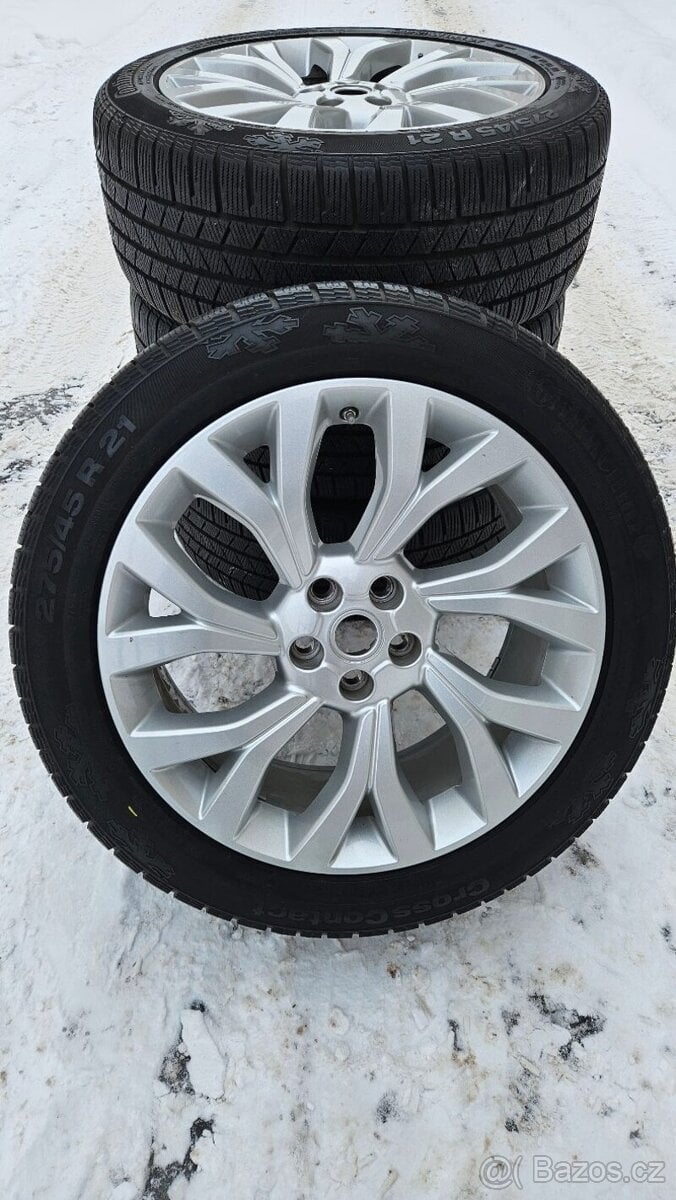 TOP ALU kola Land Rover 21" – 5×120, Continental 9