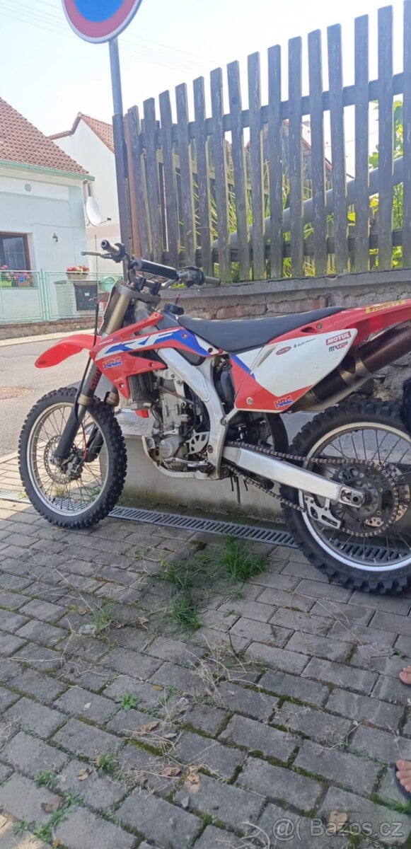 Vyměním za auto Honda crf 450