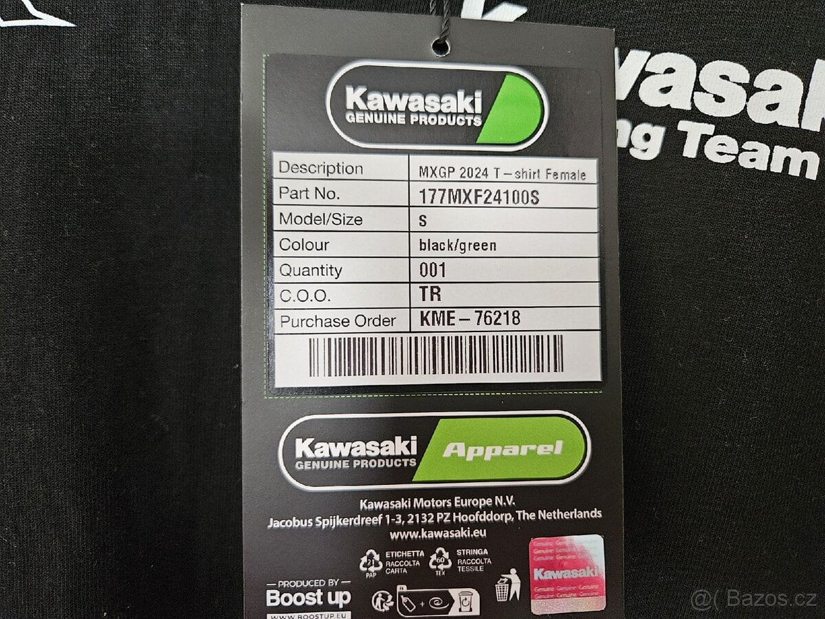 Dámské tričko Kawasaki KX vel. S