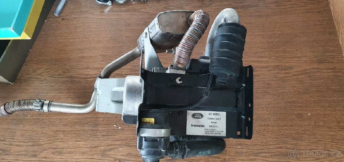 Range Rover nezávislé topení Webasto