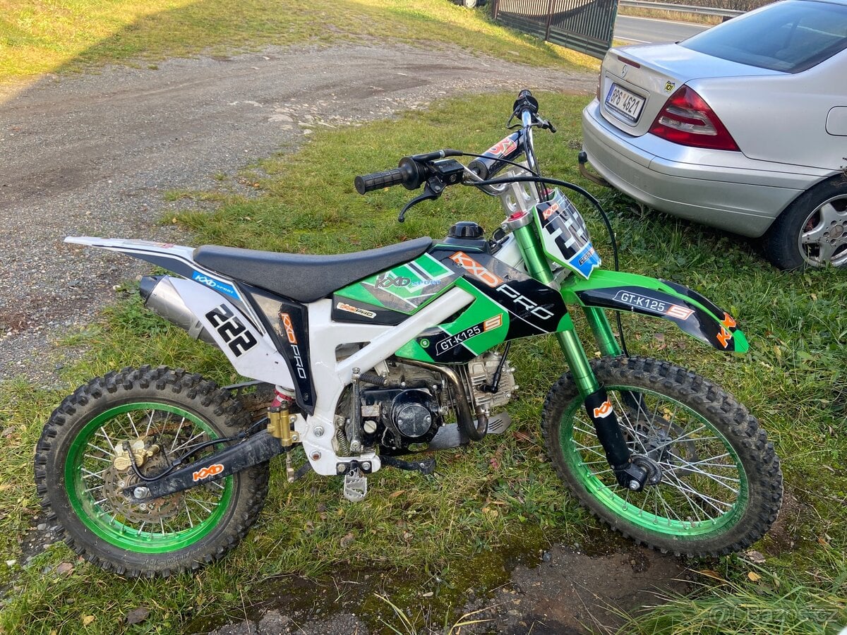 Pitbike skoro nejetý