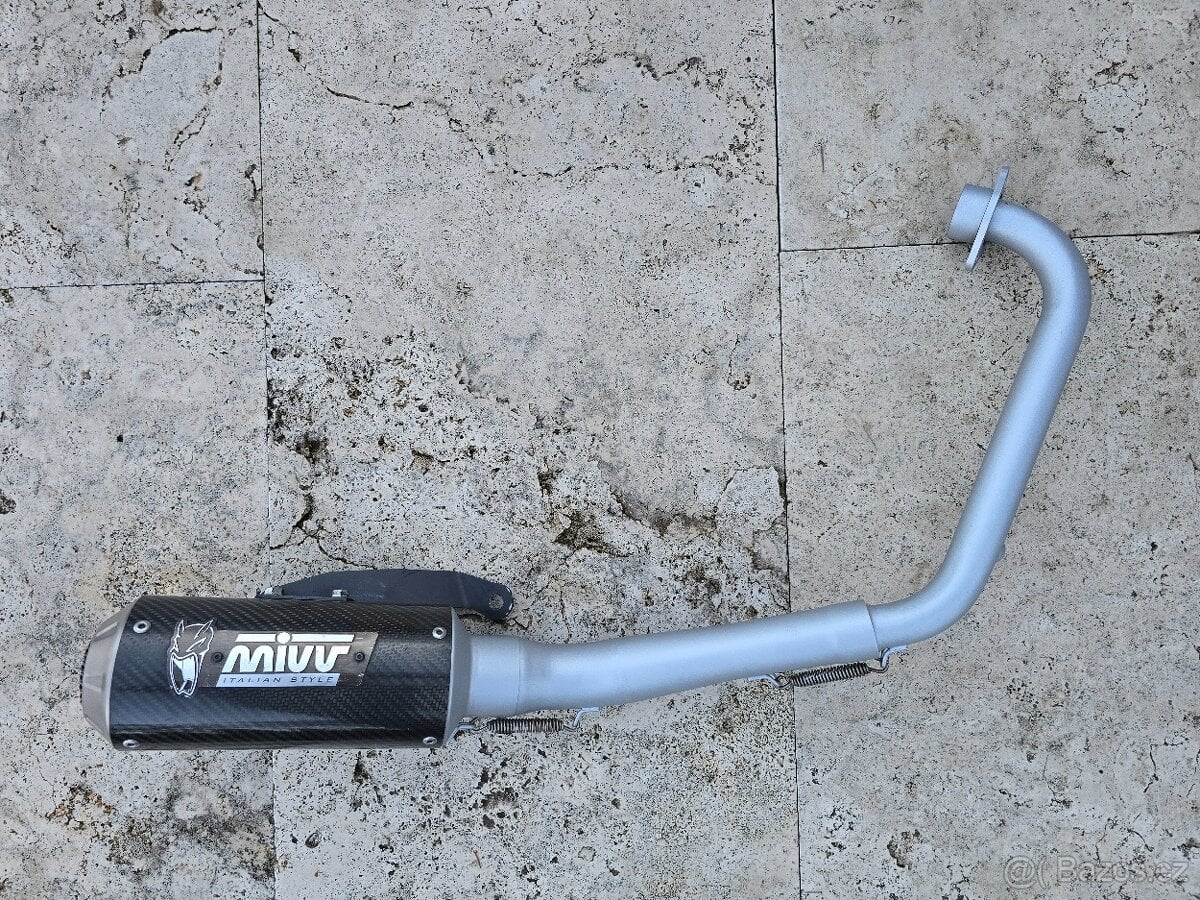 Laděný výfuk MIVV Carbon pro Honda CB125R
