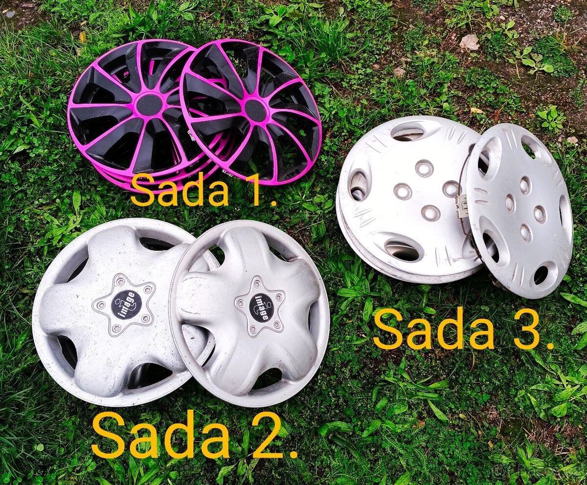 Poklice kryty kol 13" různé