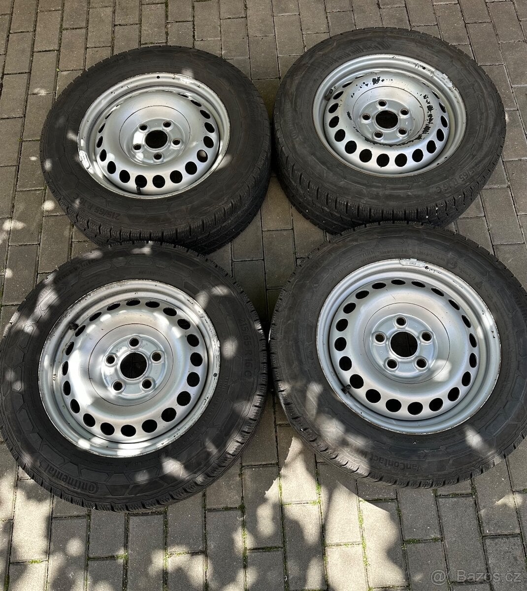 Zimní 215/65/16C /originál sada Volkswagen T5,T5.1 ,T6,T6.1