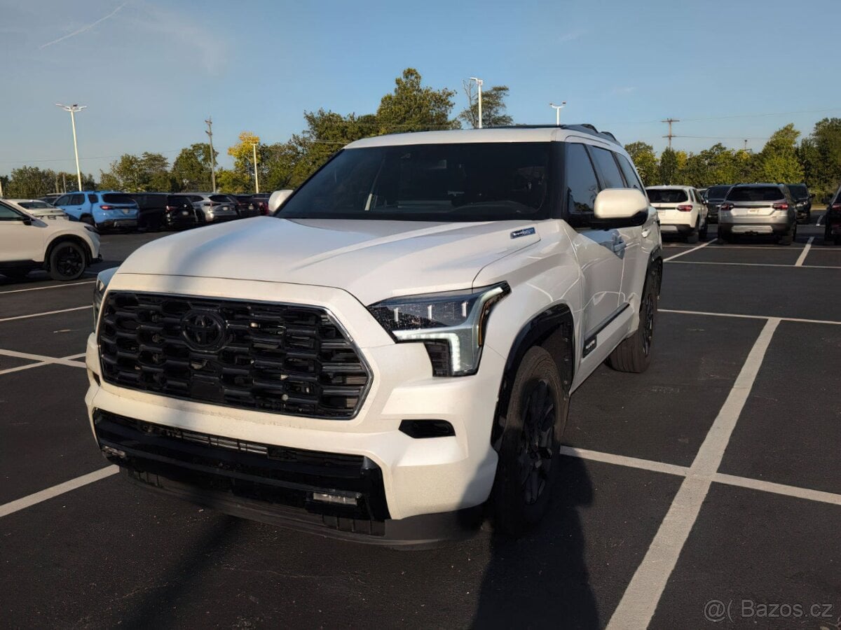 Toyota Sequoia Platinum 2025, 3,4 V6, 4X4, 7místné SUV