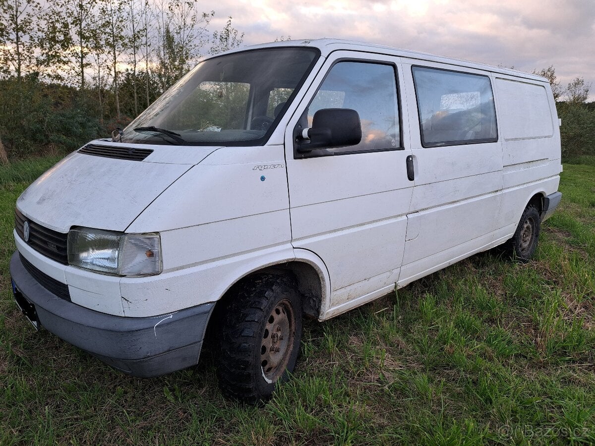 VW T4 Syncro 2.4D long dlouhá verze + vrak zdarma na ND
