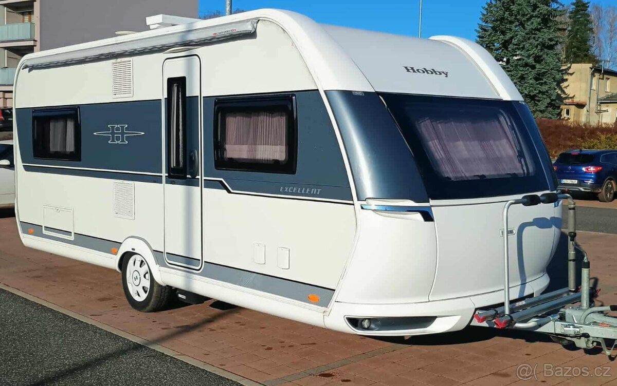 Hobby Excellent 540 FU,Rok 2020,solár, mover, markýza