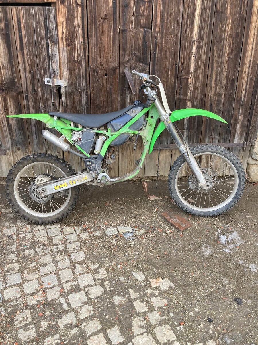 kawasaki kx 125 2001 náhradní díly