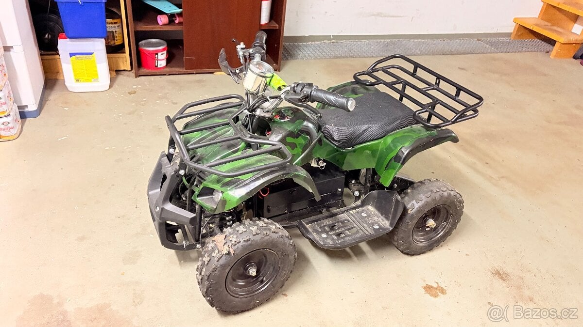 Dětská elektrická čtyřkolka 800W/36V, 3x12V/12AH