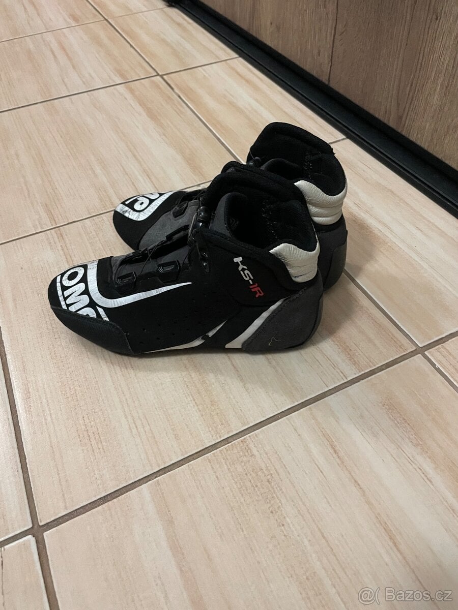 Motokára Dětské motokárové boty Omp