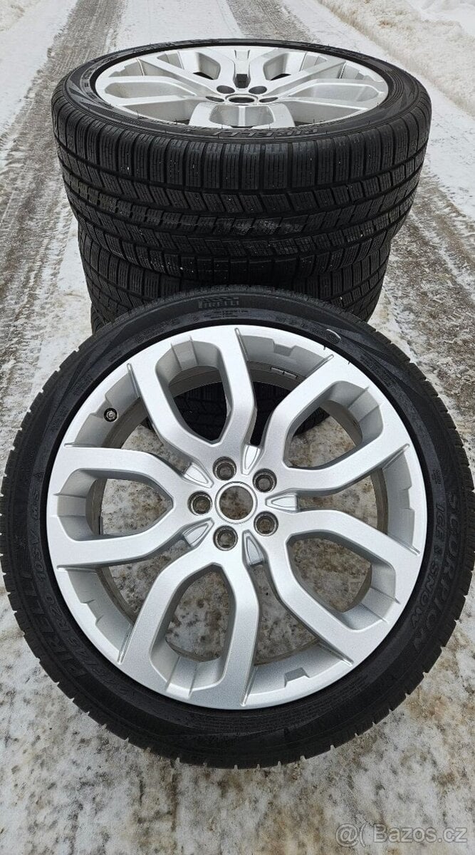Originální ALU kola Land Rover 20" 5x108 – Pirelli
