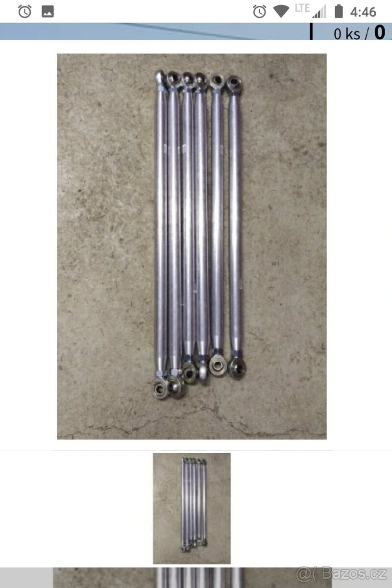 Can am maverick X3 tyče