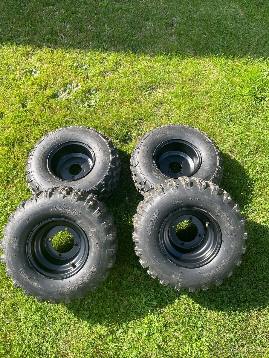 Sada kol na čtyřkolky 110, 125