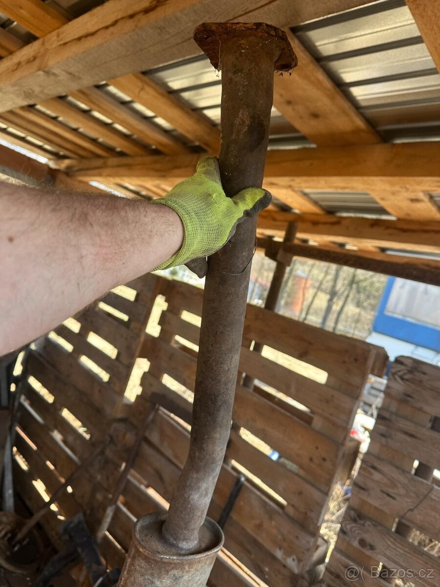 Výfuk Nissan D22 Navara double cab