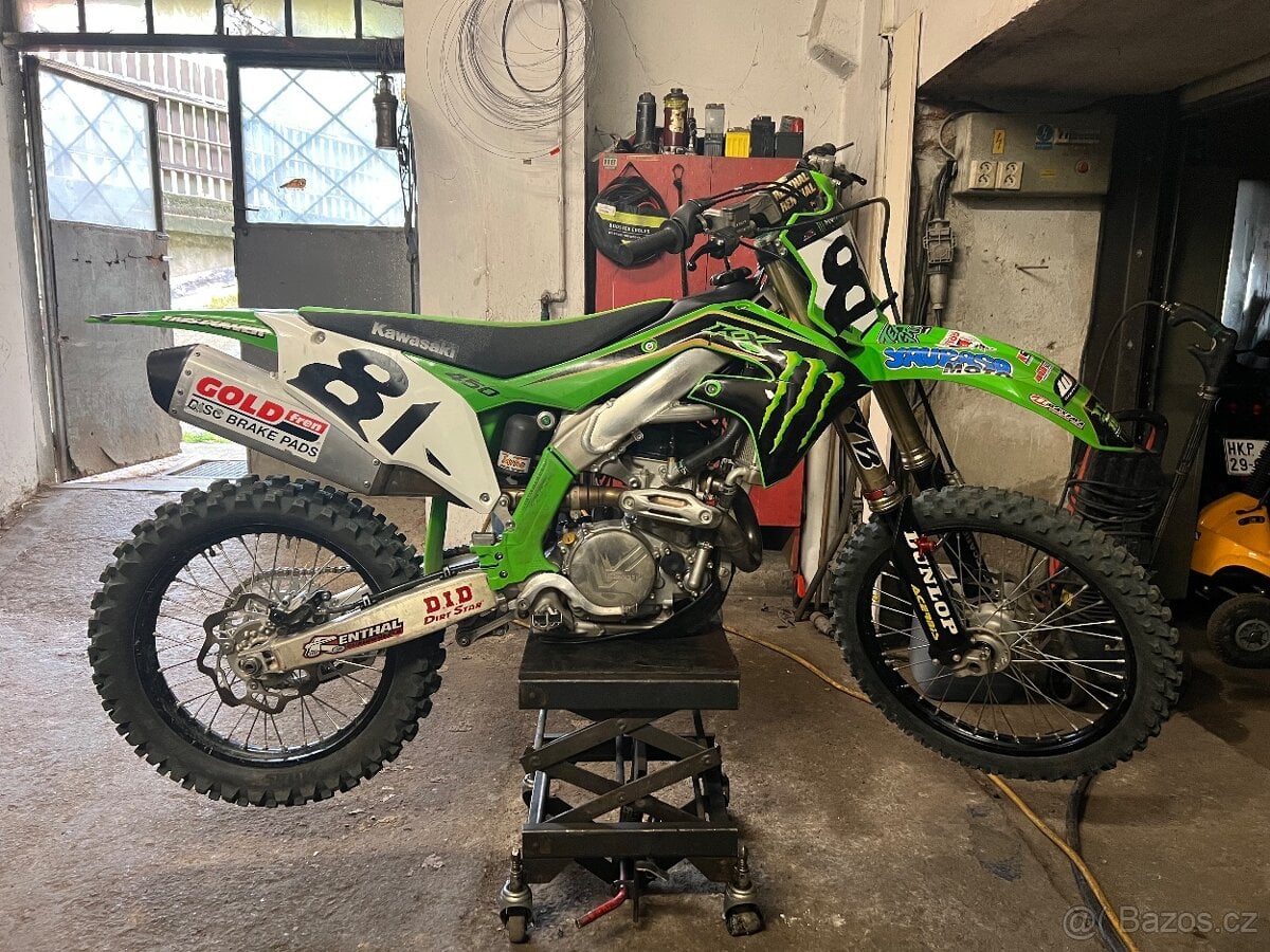 Kawasaki 450 F po veteránovi