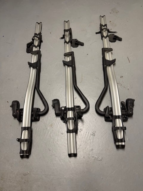 Thule – střešní nosič na kola – 3 ks