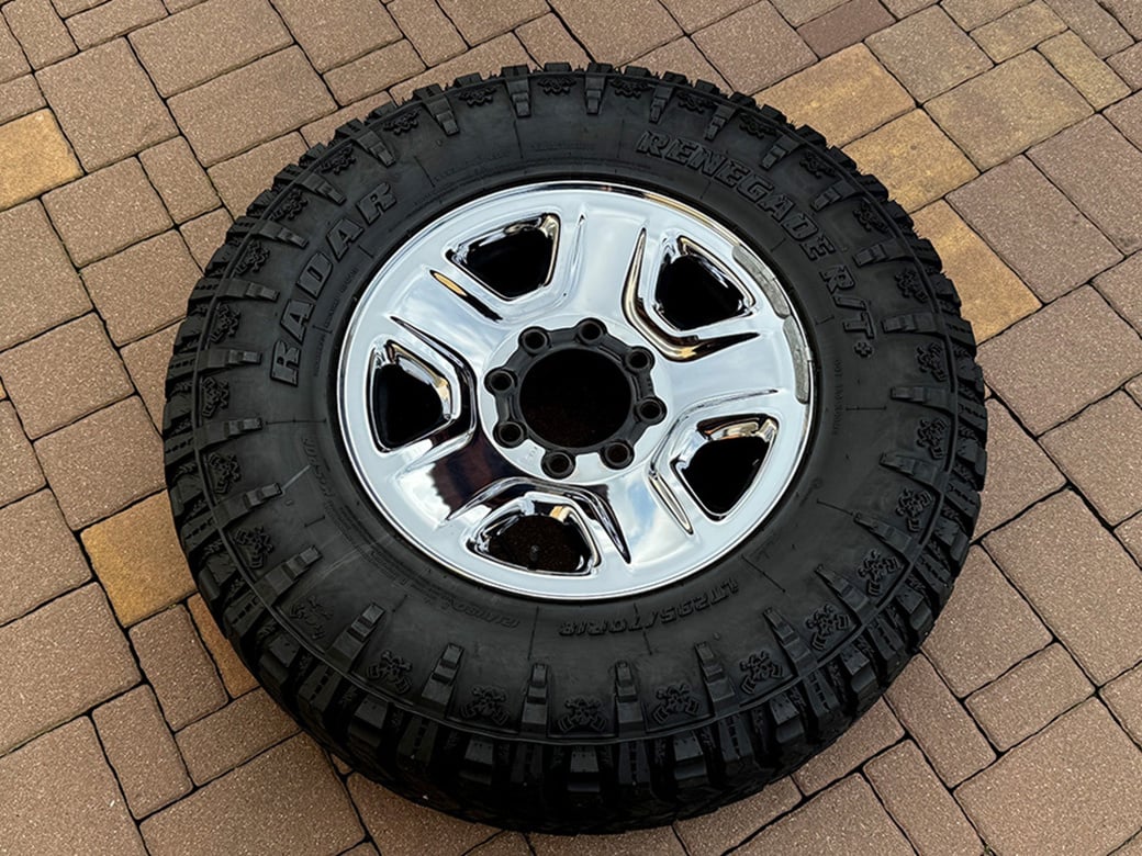 18" 8x165 DODGE RAM 2500 3500 - CHROM