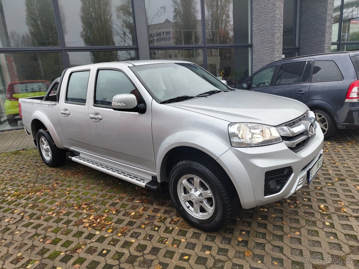 Great Wall Steed 5 Long 4x4 LPG 2022 PREMIUM tažné 3000kg