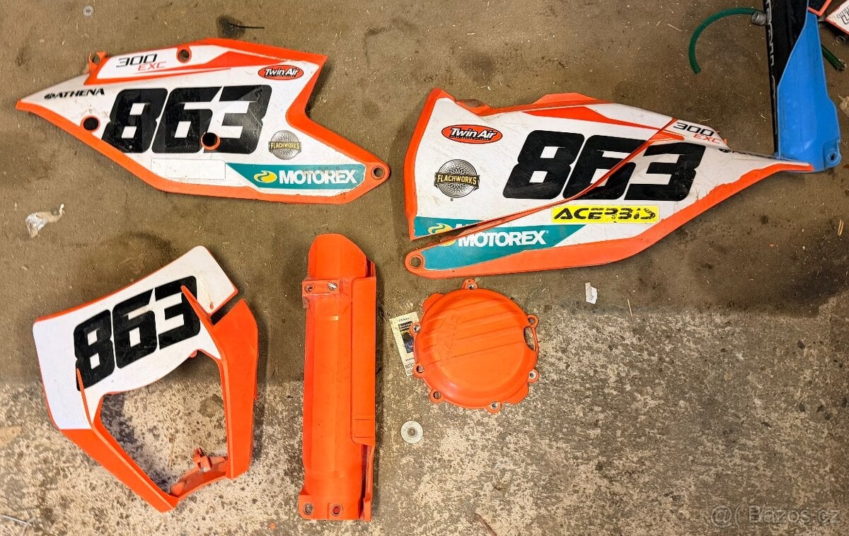 Plasty KTM exc