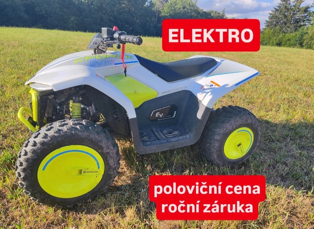 Elektrická čtyřkolka- od 10let