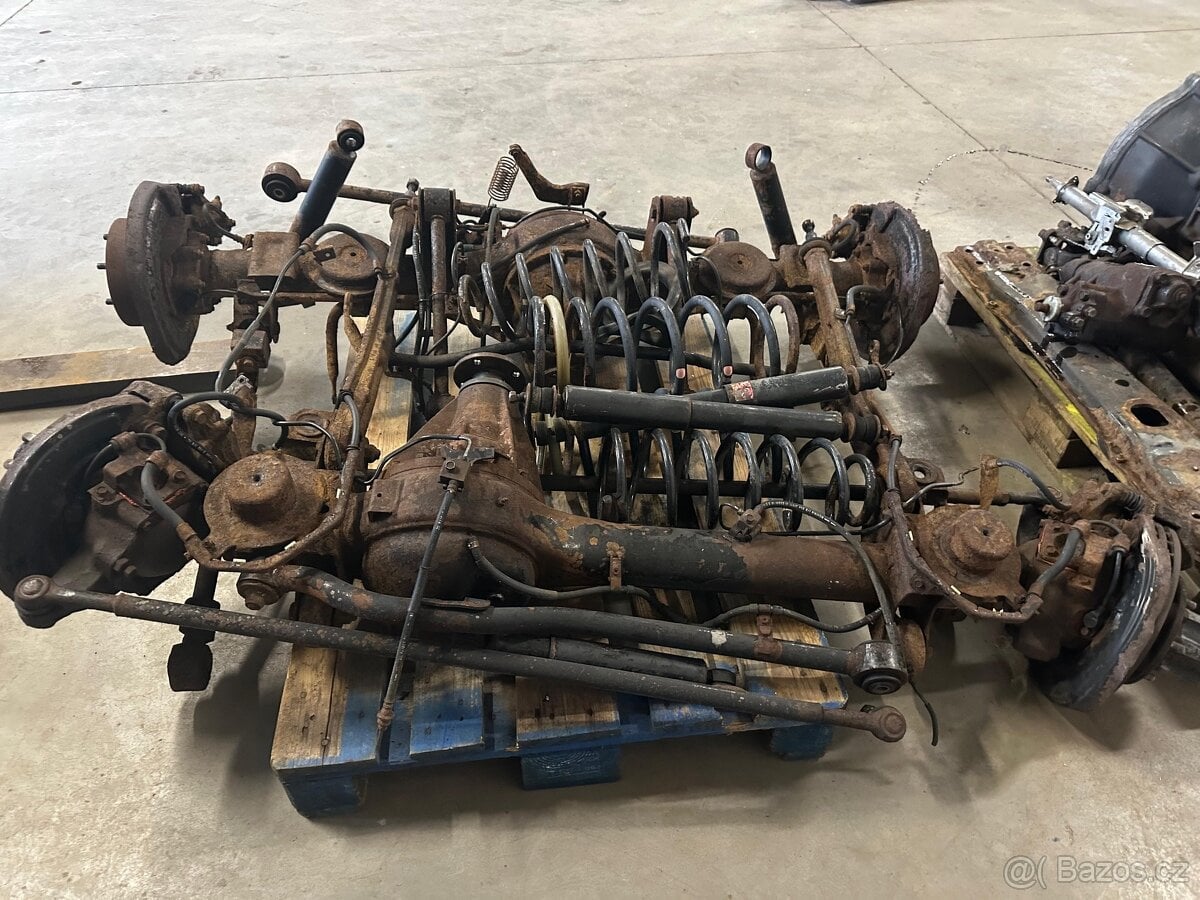 Nissan Patrol nápravy